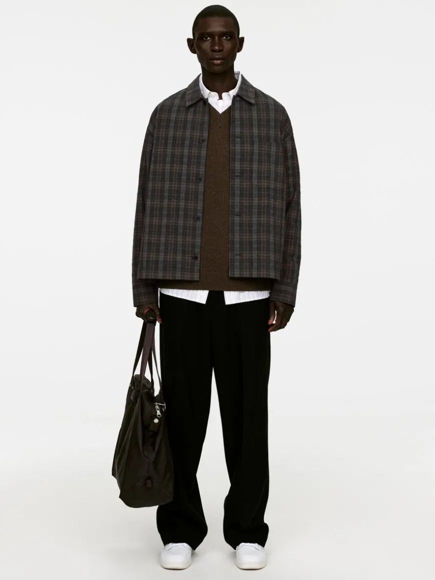 Wool Blend Overshirt