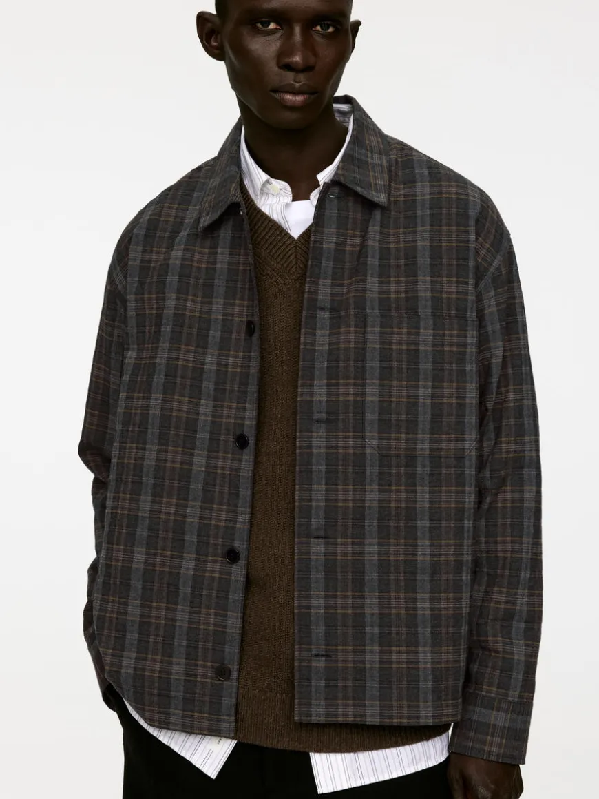 Wool Blend Overshirt