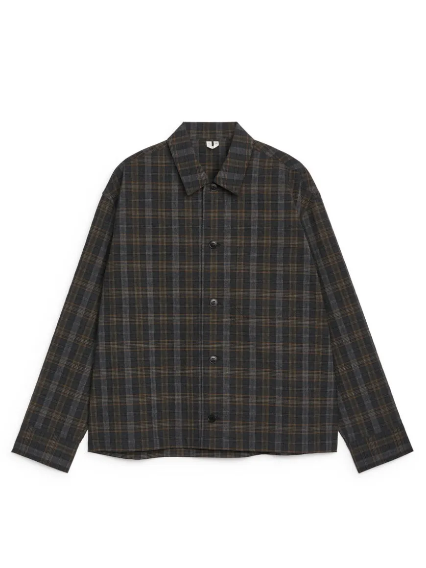Wool Blend Overshirt