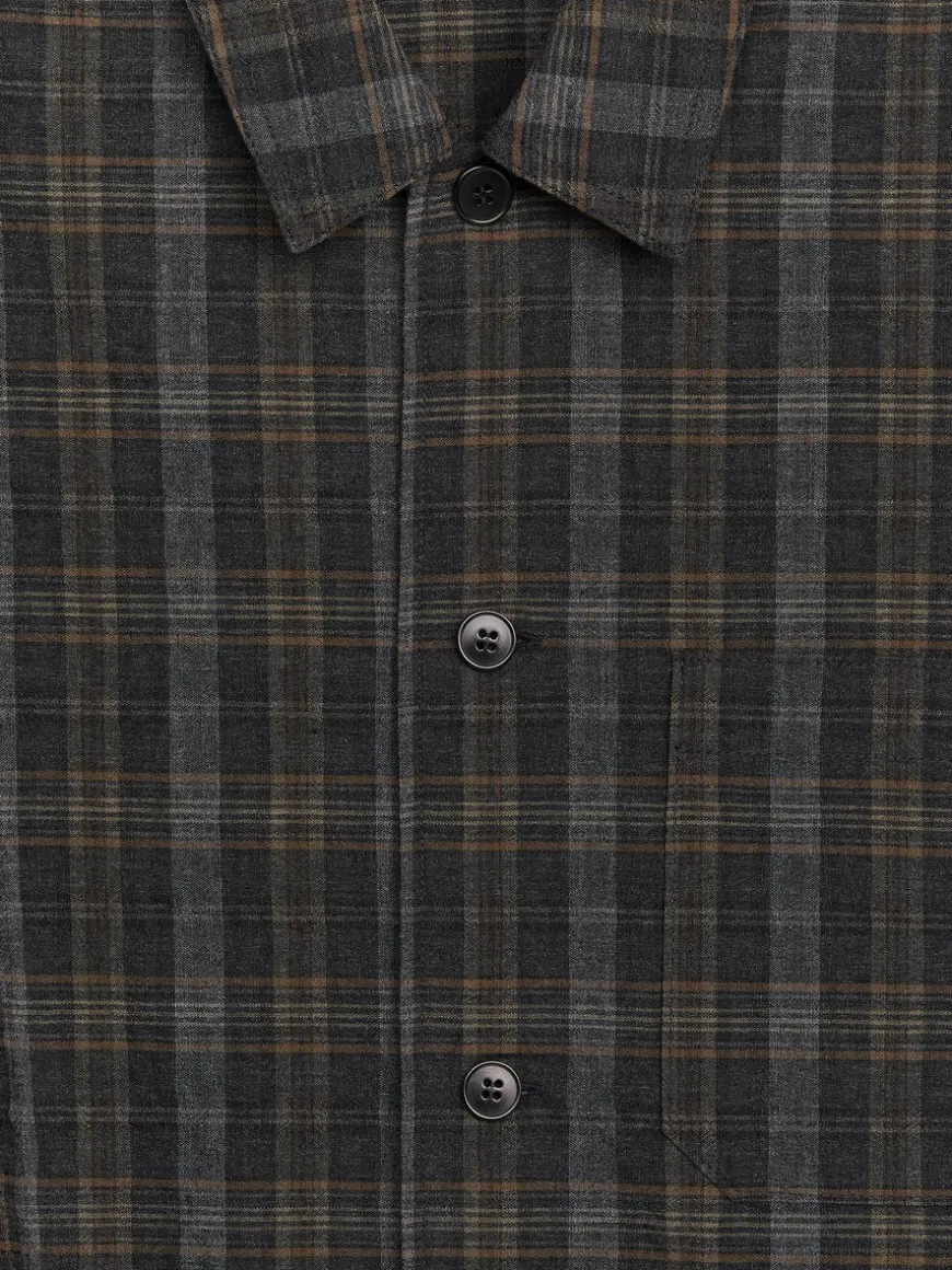 Wool Blend Overshirt