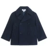 Wool Blend Pea Coat