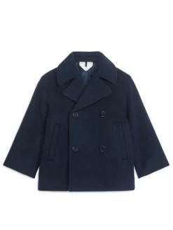 Wool Blend Pea Coat