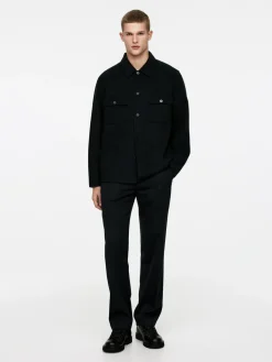 Wool Cotton Trousers