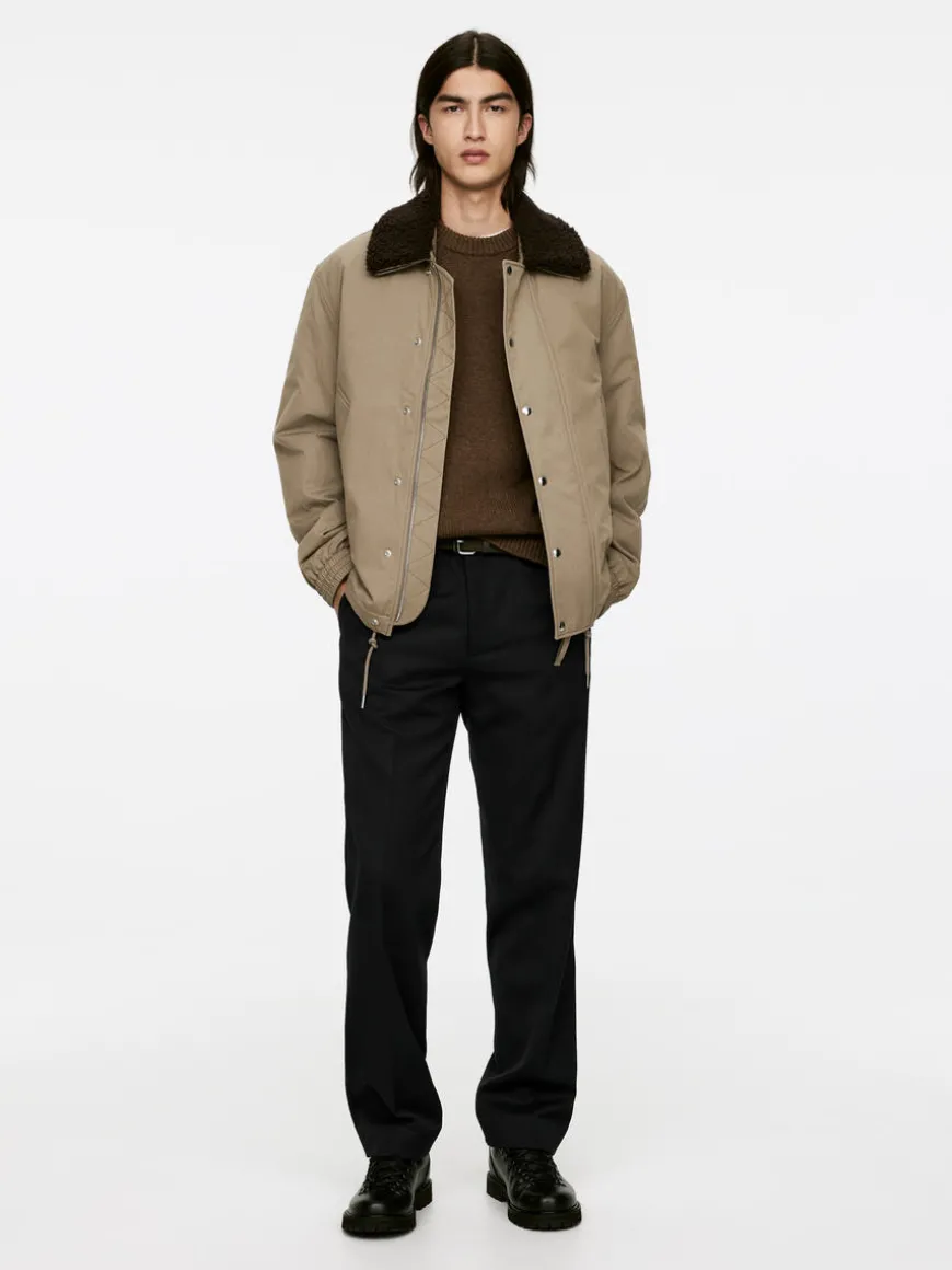 Wool Cotton Trousers