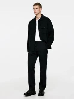 Wool Cotton Trousers