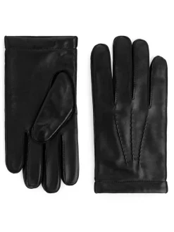 Wool Lined Leather Gloves
