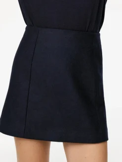 Wool Mini Skirt