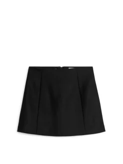 Wool Mini Skirt