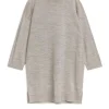 Wool Roll-Neck Dress