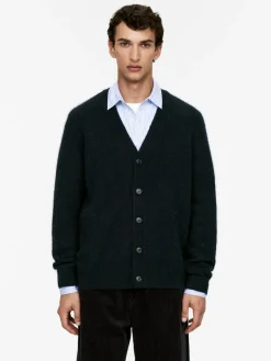 Wool-Alpaca Blend Cardigan