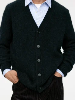 Wool-Alpaca Blend Cardigan