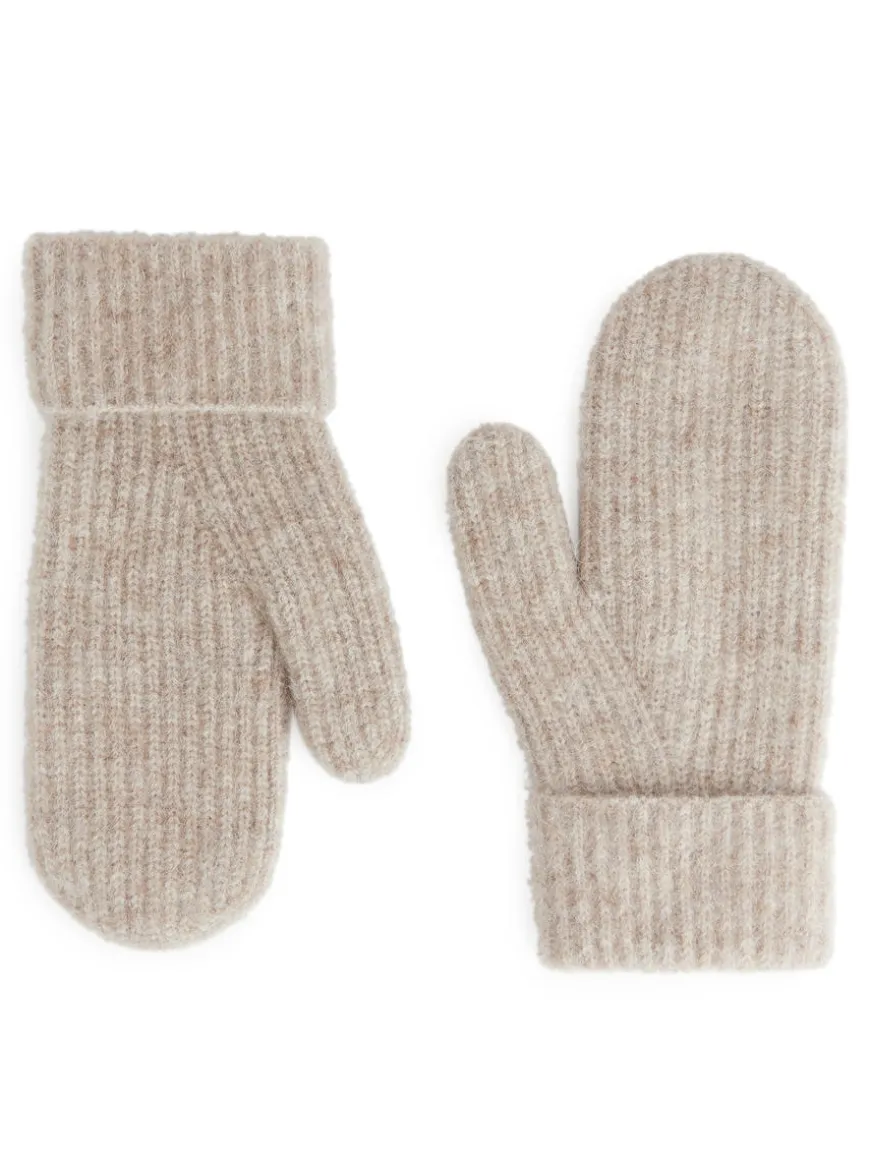 Wool-Alpaca Blend Mittens