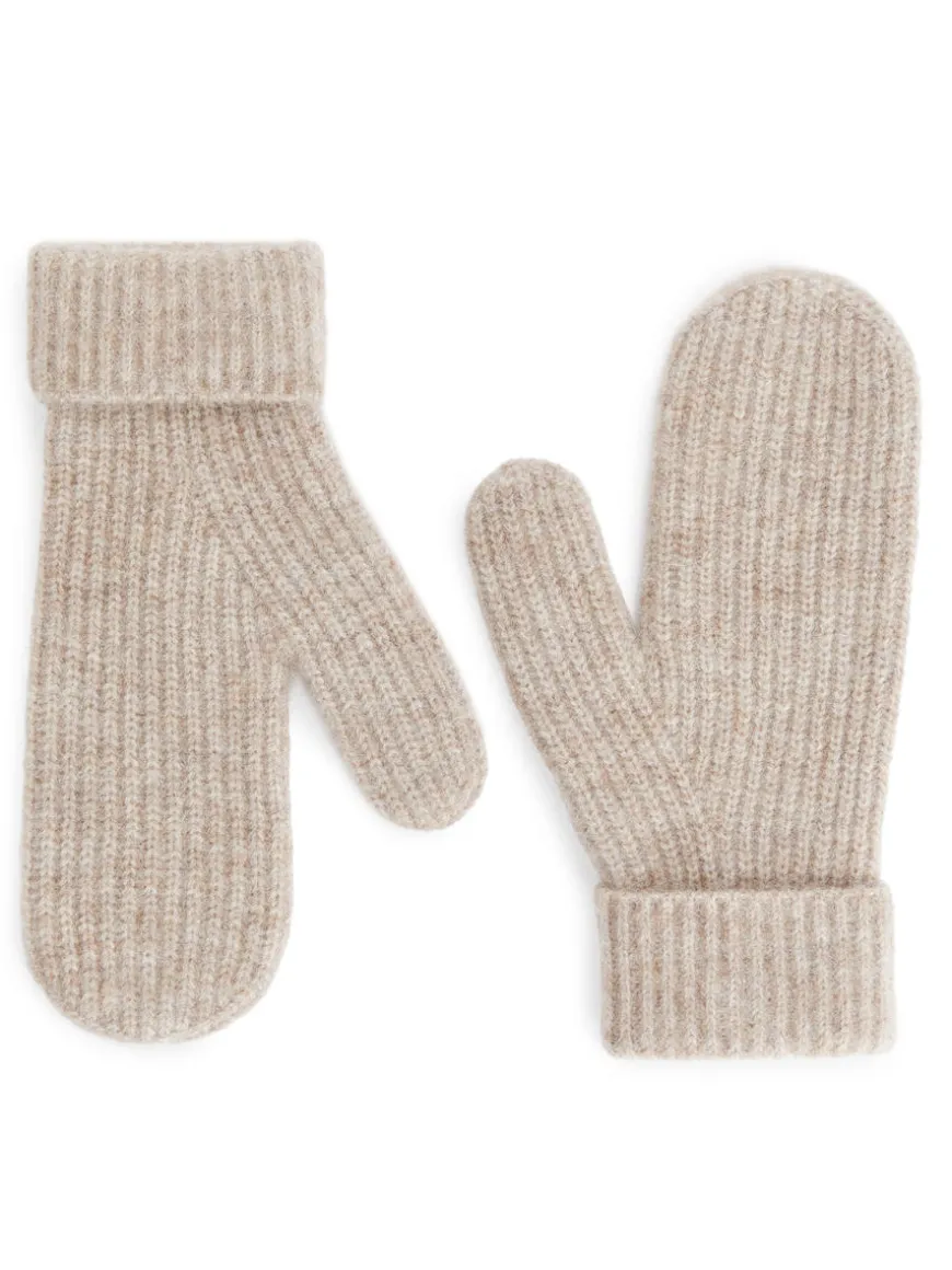 Wool-Alpaca Blend Mittens