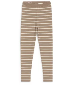 Wool-Blend Rib Leggings