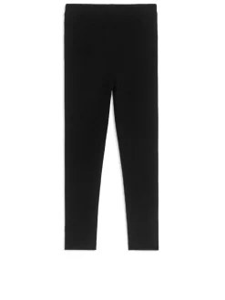 Wool-Blend Rib Leggings