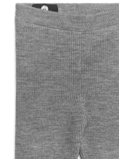 Wool-Blend Rib Leggings