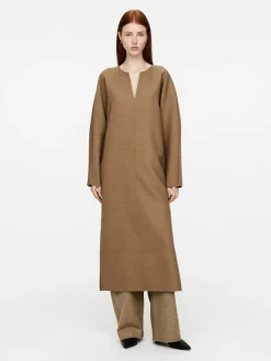 Wool-Blend Tunic Dress