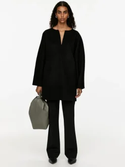 Wool-Blend Tunica Dress