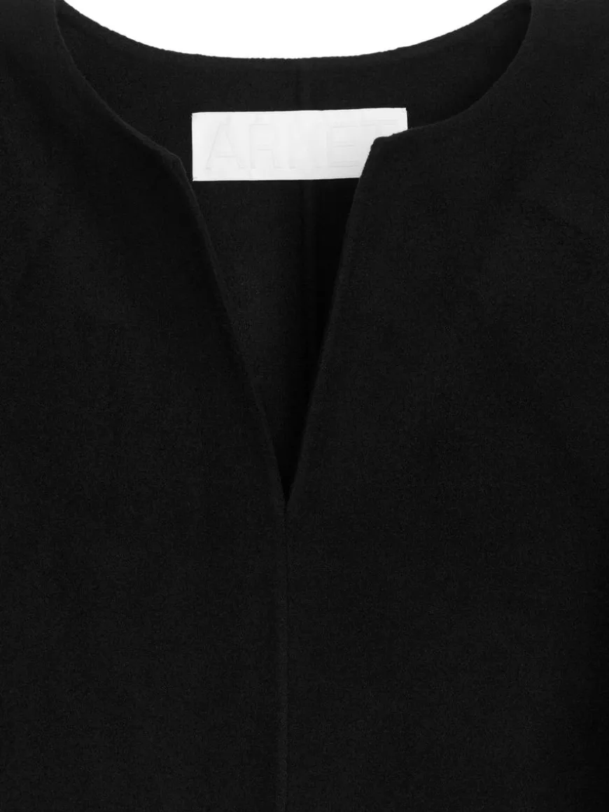 Wool-Blend Tunica Dress