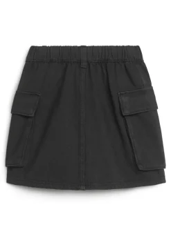 Woven Utility Mini Skirt